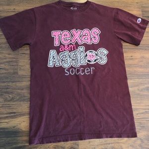 Texas A&M girls soccer t-shirt
